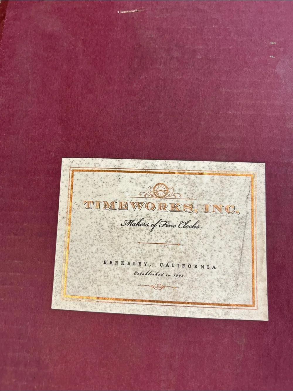 Vintage TIMEWORKS INC 18
